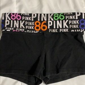 Pink Victoria Secret Yoga Shorts- Like me!